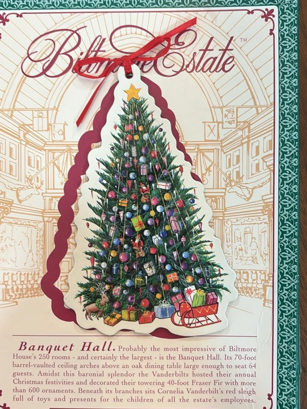 Biltmore House ornament collection 1994